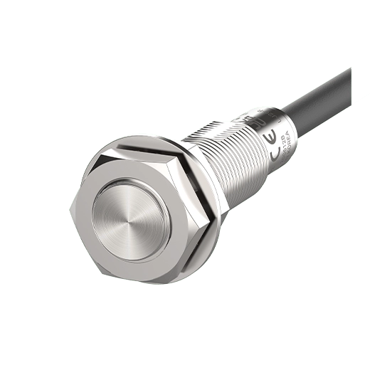 Cảm biến tiệm cận cảm ứng từ loại hình trụ, khoảng cách phát hiện dài, toàn thân kim loại